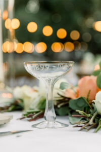 Heirloom wedding glass