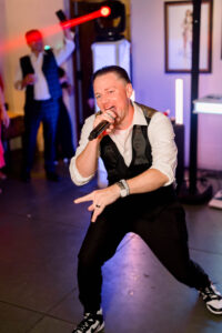 Groom Performing