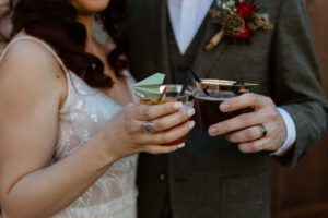 Bride and Groom Cocktails