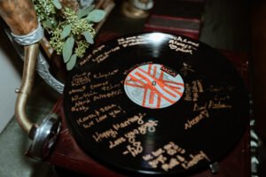 Wedding Vinyl Guestbook